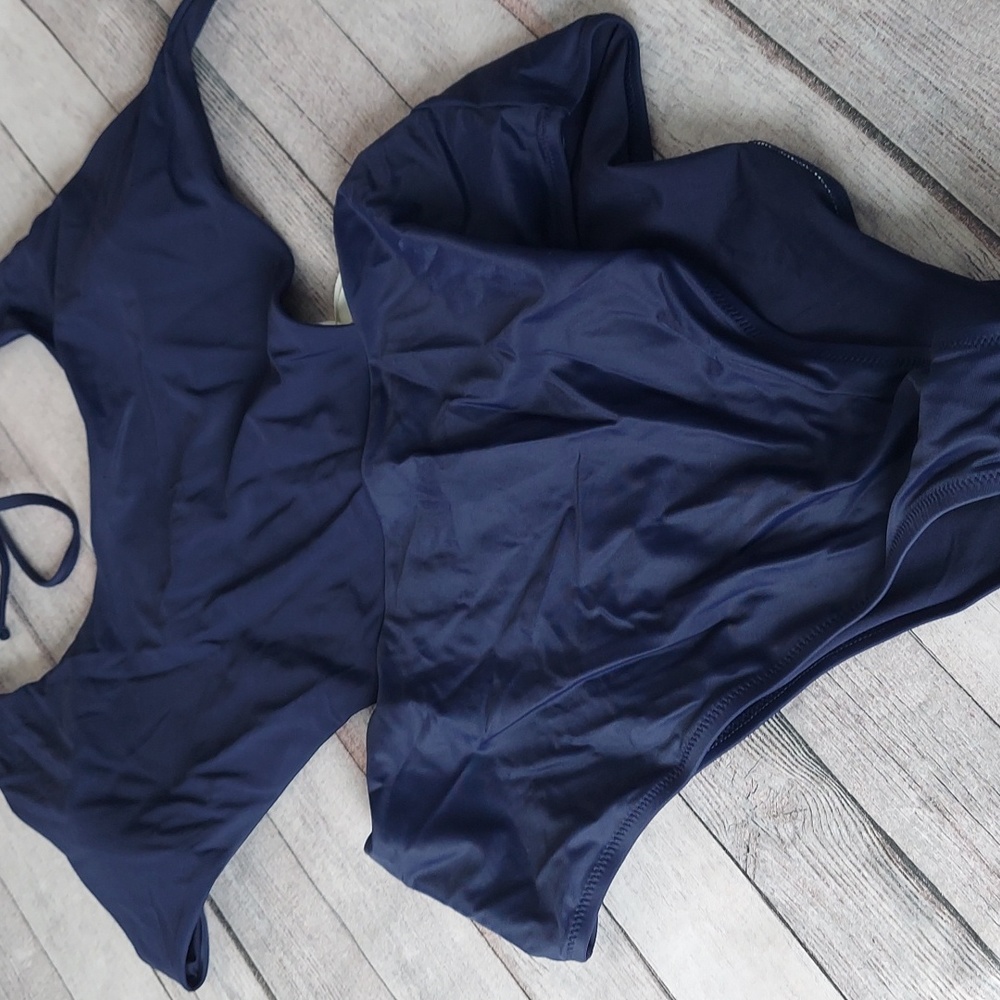 Aerie Navy One Piece Swimsuit